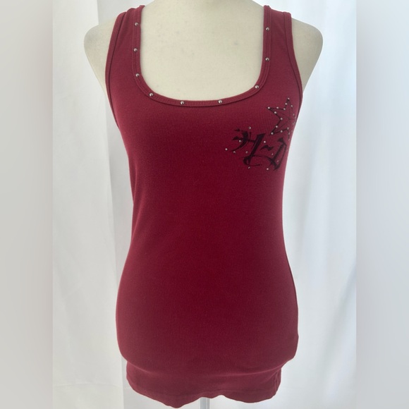 Harley-Davidson Tops - HARLEY DAVIDSON Studded Ribbed Tank